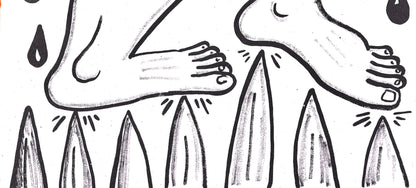 Keith Haring, Composition, Against All Odds, Lithograph