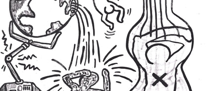 Keith Haring, Composition, Against All Odds, Lithograph