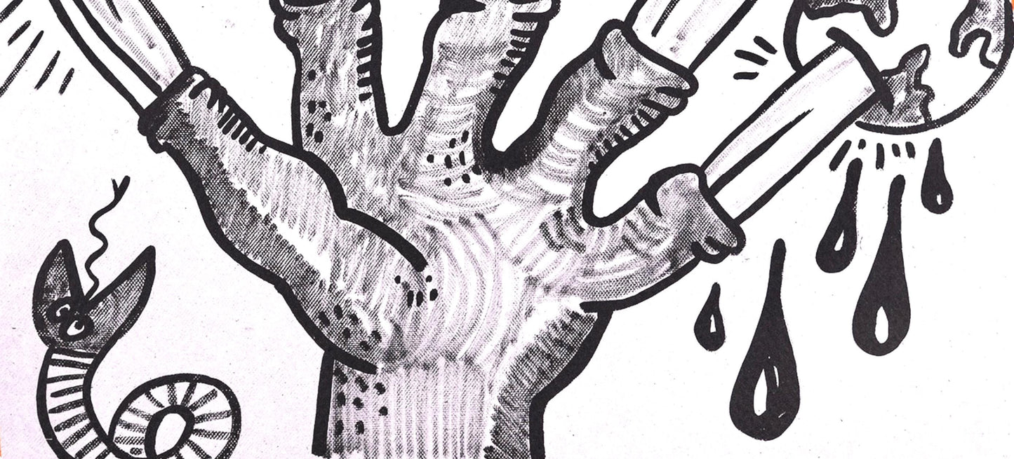 Keith Haring, Composition, Against All Odds, Lithograph