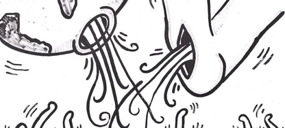 Keith Haring, Composition, Against All Odds, Lithograph