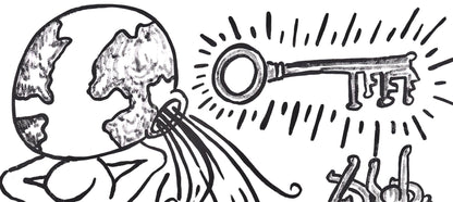 Keith Haring, Composition, Against All Odds, Lithograph