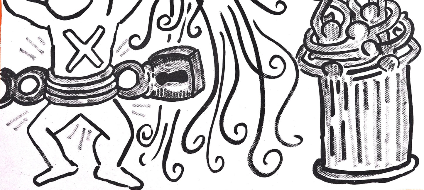 Keith Haring, Composition, Against All Odds, Lithograph