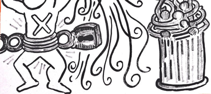 Keith Haring, Composition, Against All Odds, Lithograph