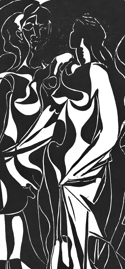 Pablo Picasso, Composition (Johnson/Vollard 193; Monod 10485), Hlne Chez Archimde, Woodcut