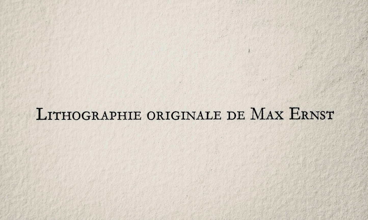 Max Ernst, Composition, San Lazzaro Et Ses Amis, Xxe Sicle, Lithograph