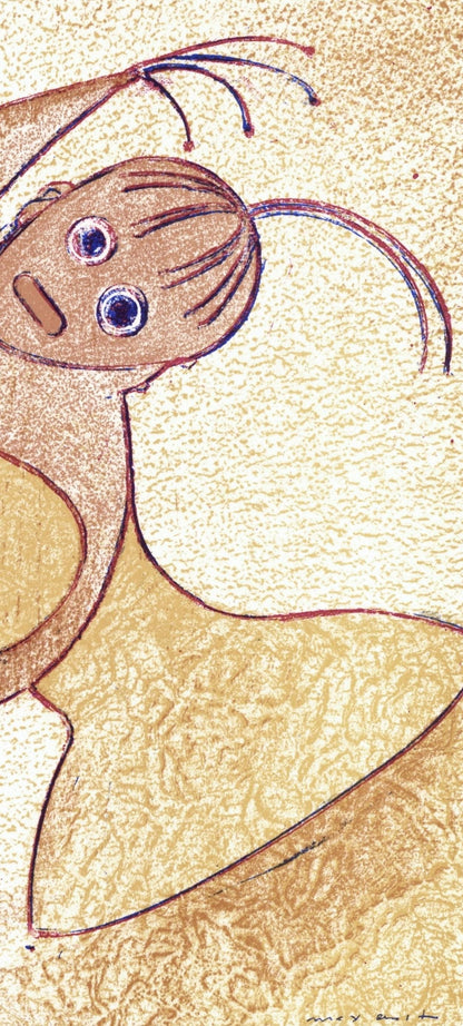 Max Ernst, Composition, San Lazzaro Et Ses Amis, Xxe Sicle, Lithograph