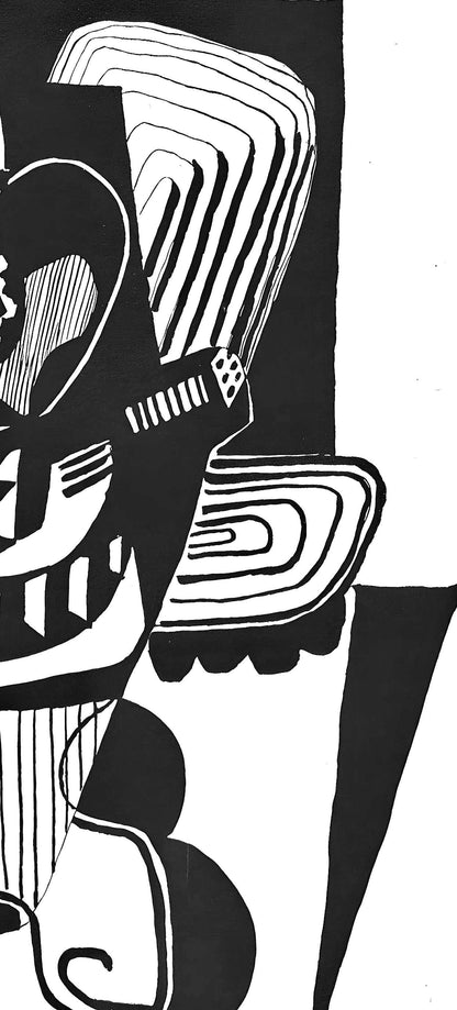 Pablo Picasso, Composition (Johnson/Vollard 193; Monod 10485), Hlne Chez Archimde, Woodcut