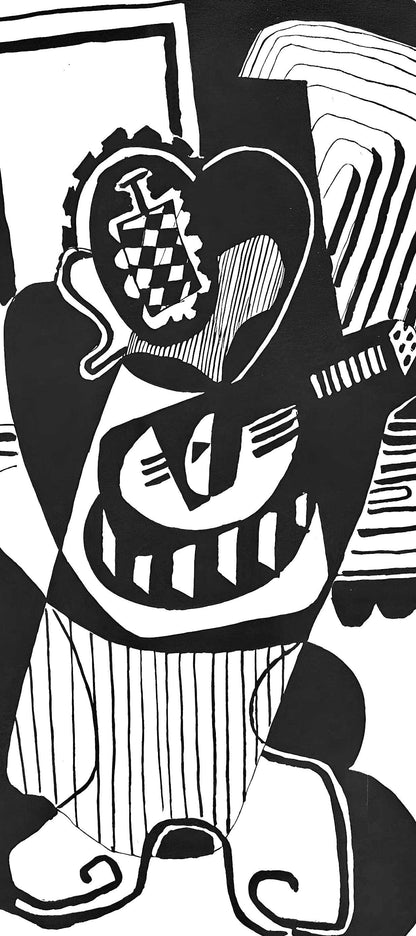 Pablo Picasso, Composition (Johnson/Vollard 193; Monod 10485), Hlne Chez Archimde, Woodcut