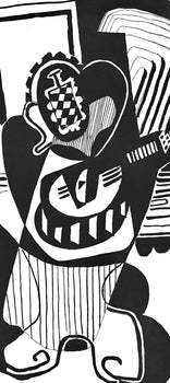 Pablo Picasso, Composition (Johnson/Vollard 193; Monod 10485), Hlne Chez Archimde, Woodcut