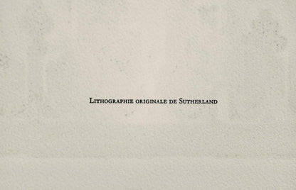 Graham Sutherland, The Cathedral I (Tassi 160), San Lazzaro Et Ses Amis, Xxe Sicle, Lithograph