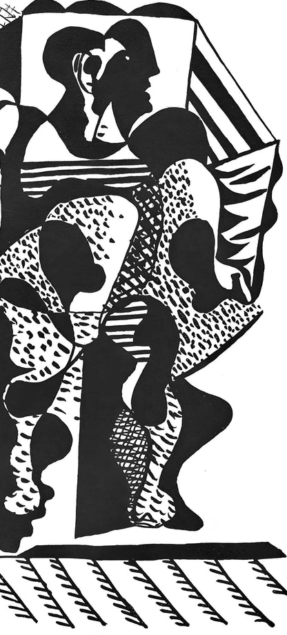 Pablo Picasso, Composition (Monod 10485), Hlne Chez Archive De Illustrations De Pablo Picasso,