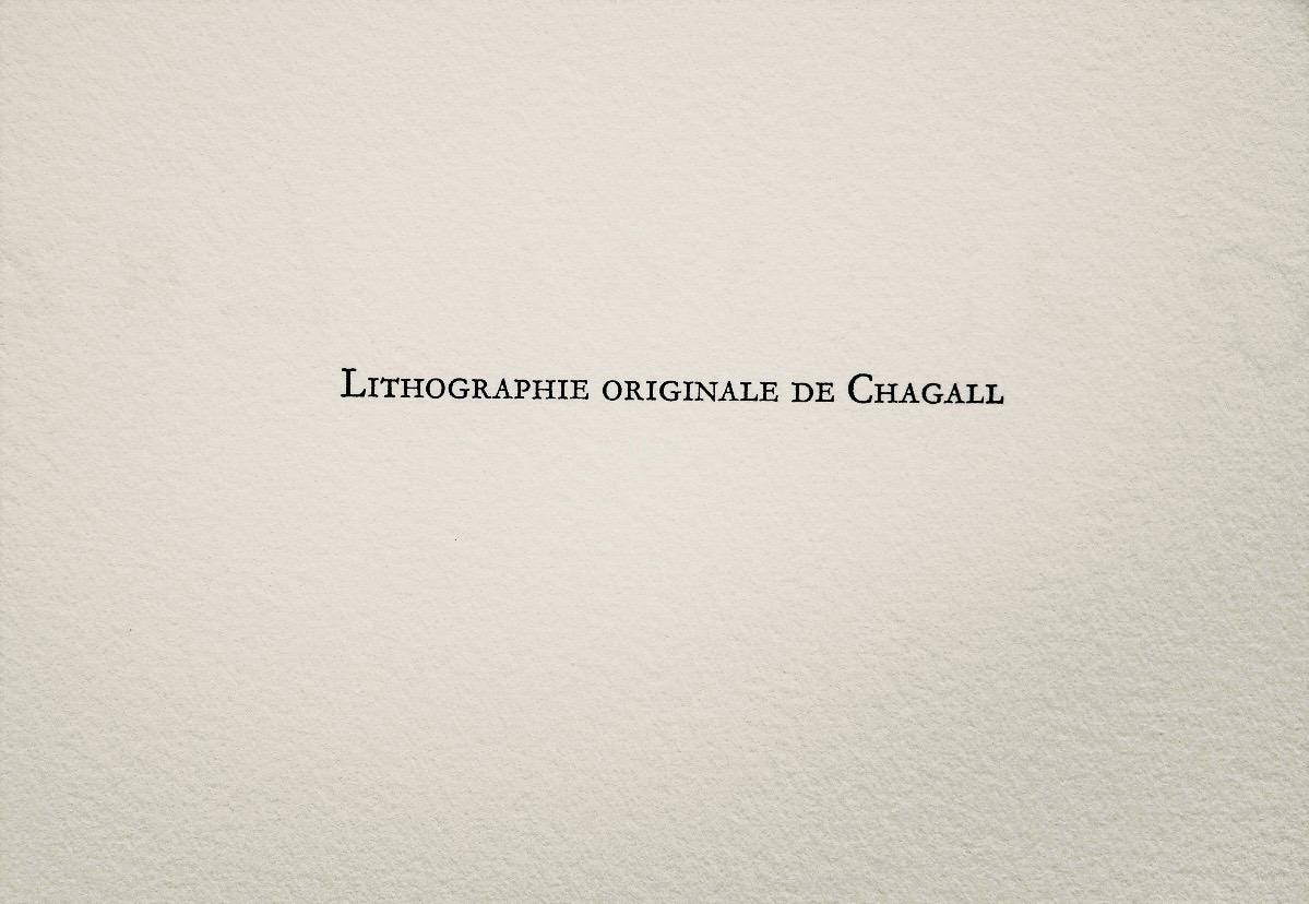 Marc Chagall, Hommage G. Di San Lazzaro, San Lazzaro Et Ses Amis, Xxe Sicle, Lithograph