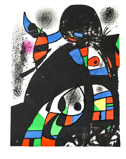 Joan Mir, Composition (Cramer 202; Mourlot 1080), San Lazzaro Et Ses Amis, Xxe Sicle, Lithograph