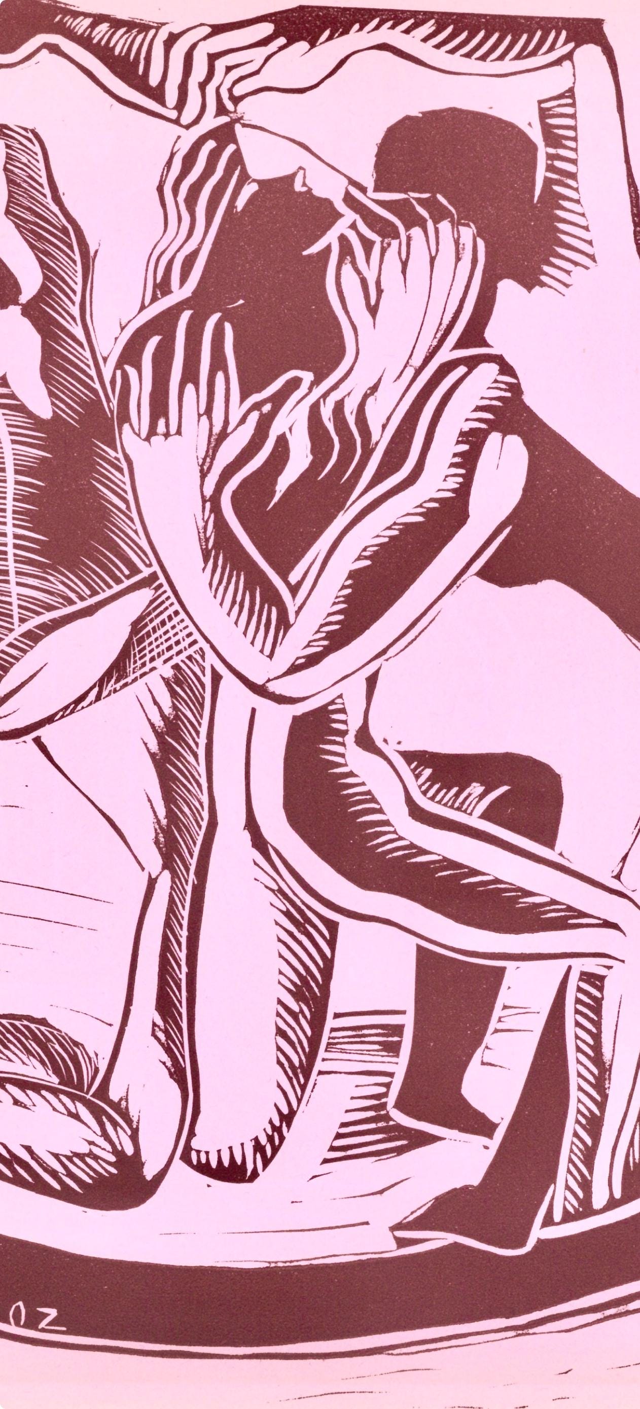 Ossip Zadkine, Composition, Socit Internationale D'Art Xxe Sicle, Linocut