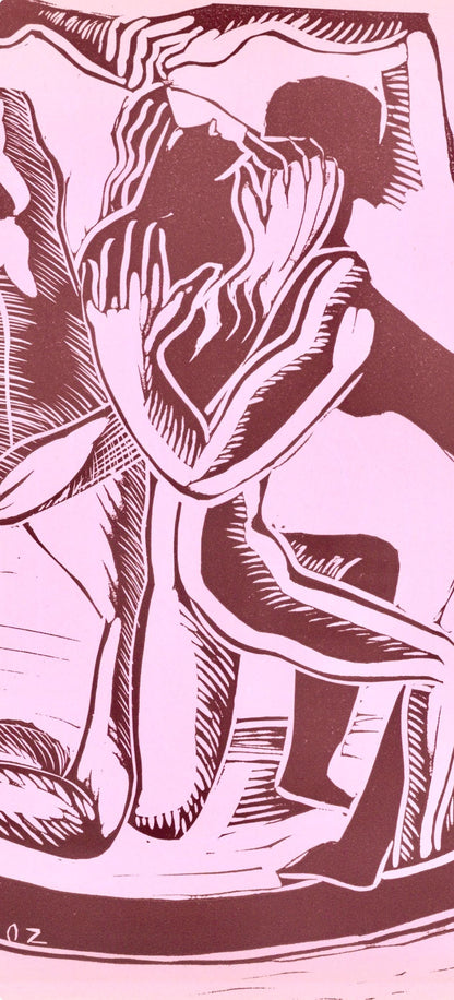 Ossip Zadkine, Composition, Socit Internationale D'Art Xxe Sicle, Linocut