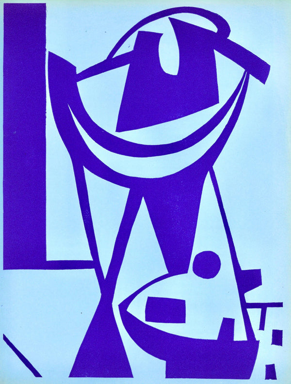 Socit internationale d'art XXe sicle composition jean linocut