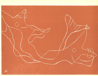 Henri Laurens, Sirnes (Vlker 13), Socit Internationale D'Art Xxe Sicle, Linocut