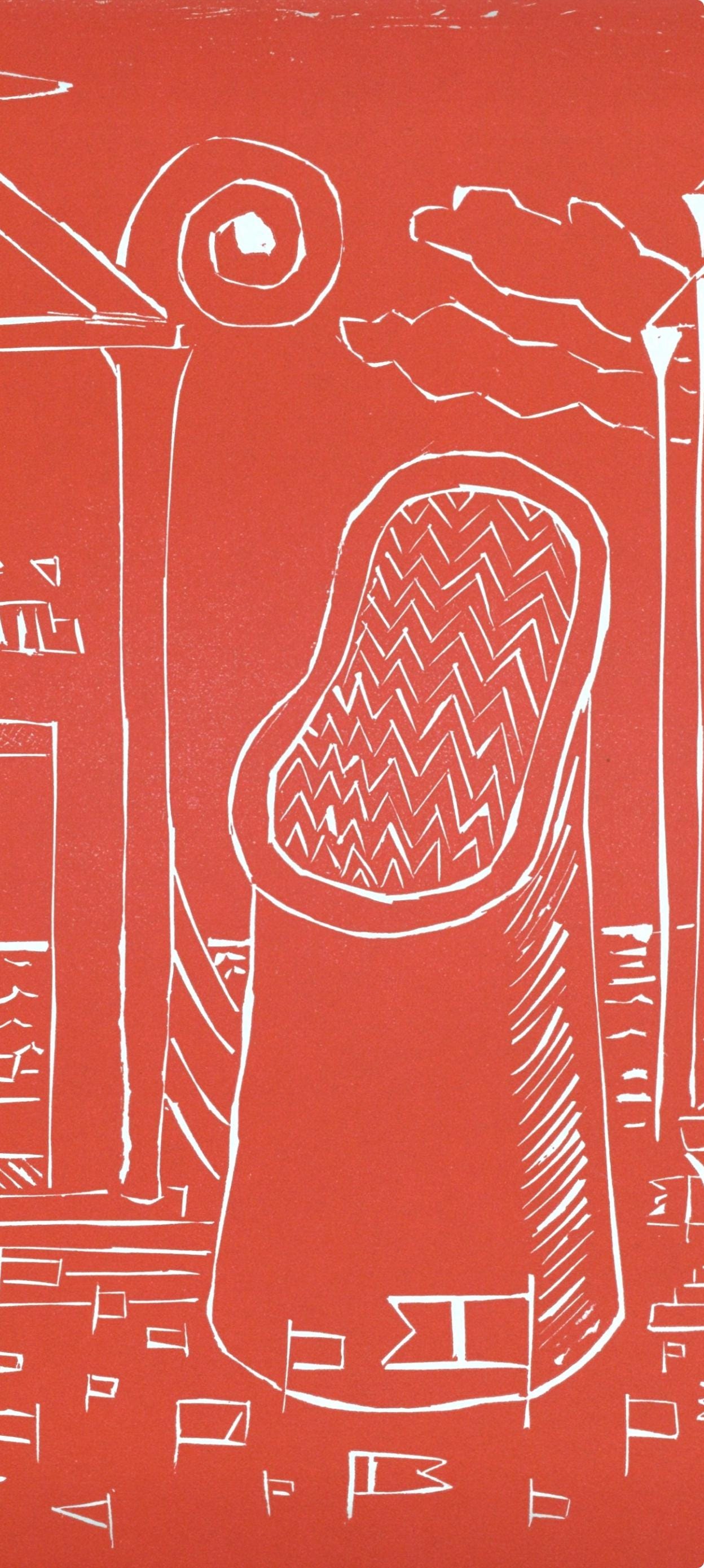 Giorgio De Chirico, Cabina Misteriosa, Socit Internationale D'Art Xxe Sicle, Linocut