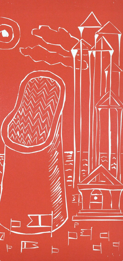 Giorgio De Chirico, Cabina Misteriosa, Socit Internationale D'Art Xxe Sicle, Linocuts