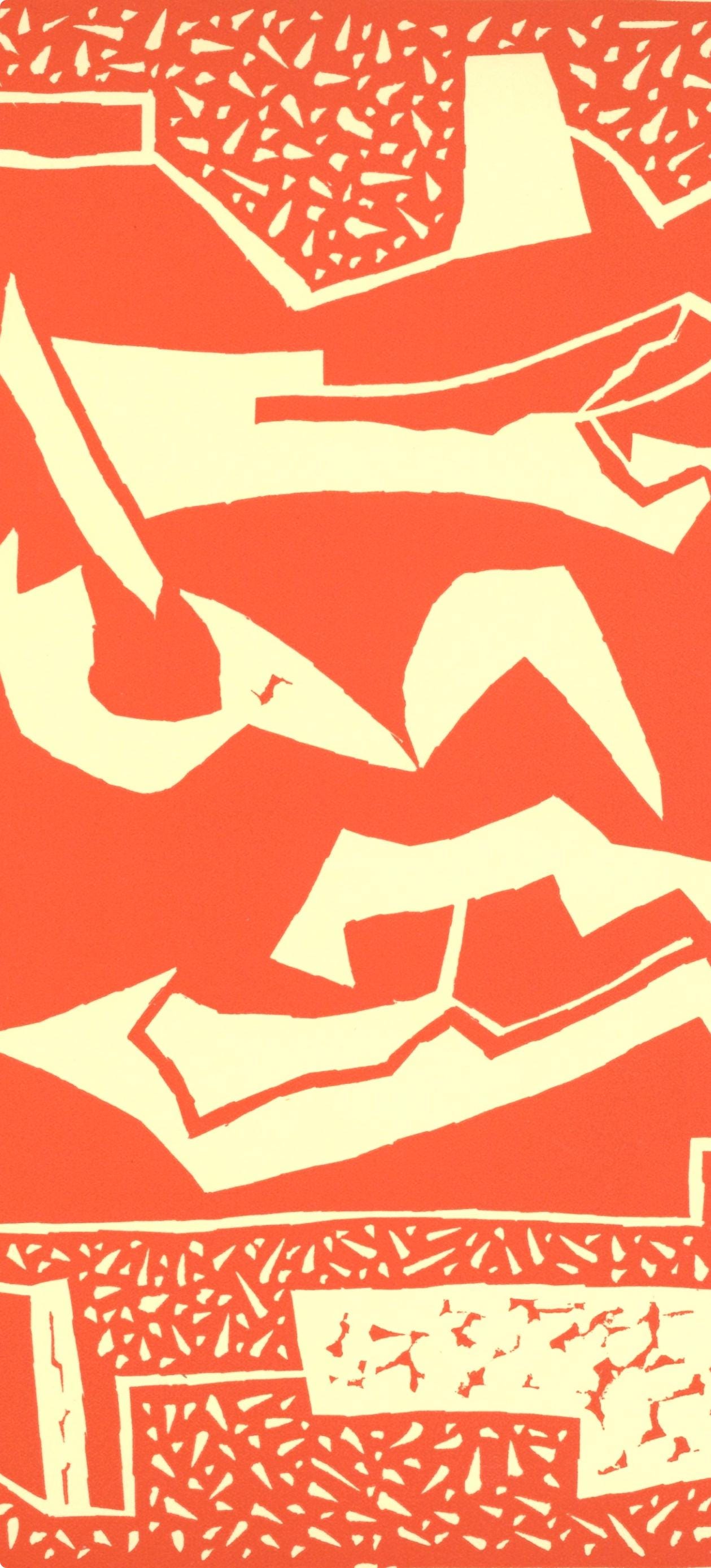 Alberto Magnelli, Composition 66 (Abadie 66), Socit Internationale D'Art Xxe Sicle, Linocut