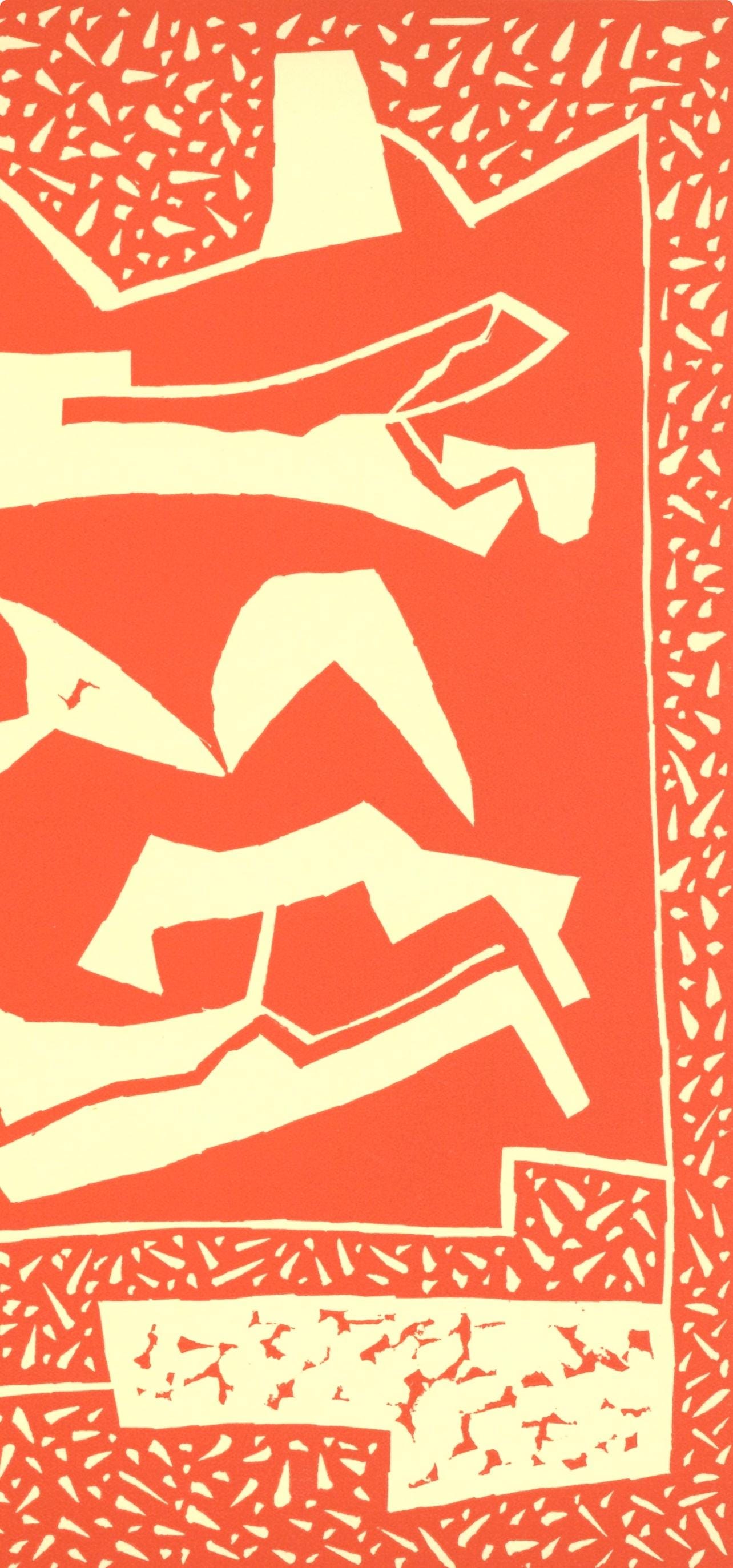 Alberto Magnelli, Composition 66 (Abadie 66), Socit Internationale D'Art Xxe Sicle, Linocut