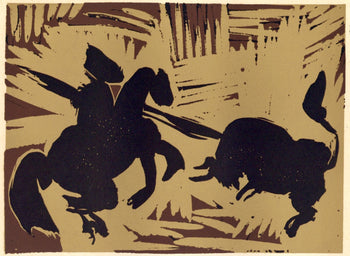 Pablo Picasso, Pique (Orozco 214), Grabados Al Linleo, Linocut