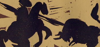 Pablo Picasso, Pique (Orozco 214), Grabados Al Linleo, Linocut