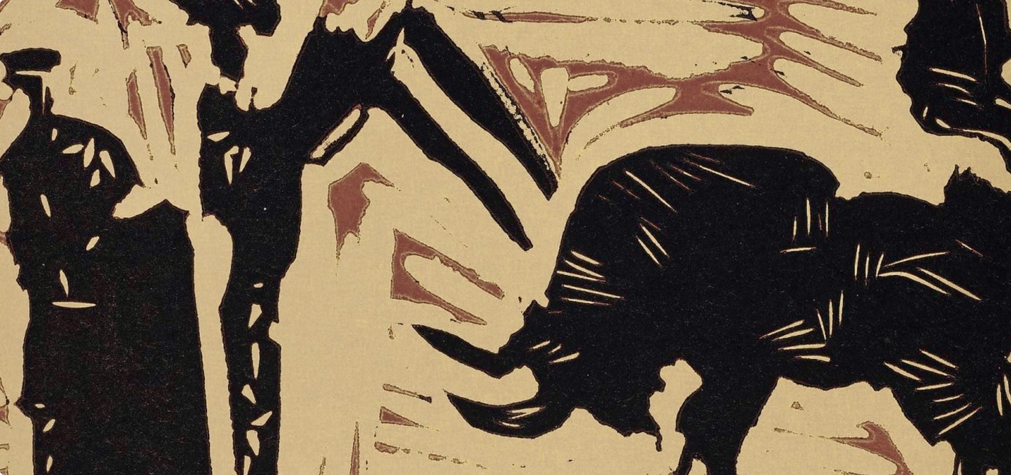 Pablo Picasso, Les Banderilles (Orozco 214), Grabados Al Linleo, Linocut