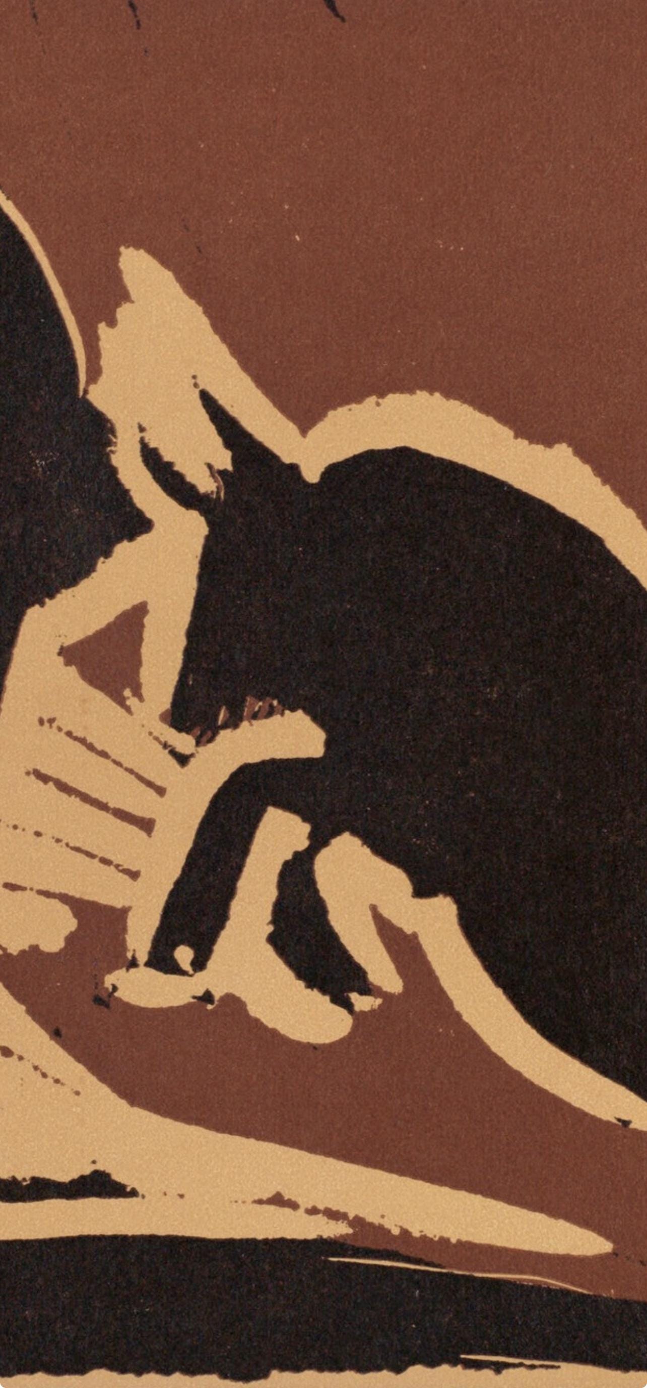 Pablo Picasso, Farol (Orozco 214), Grabados Al Linleo, Linocut