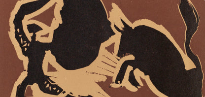 Pablo Picasso, Farol (Orozco 214), Grabados Al Linleo, Linocut