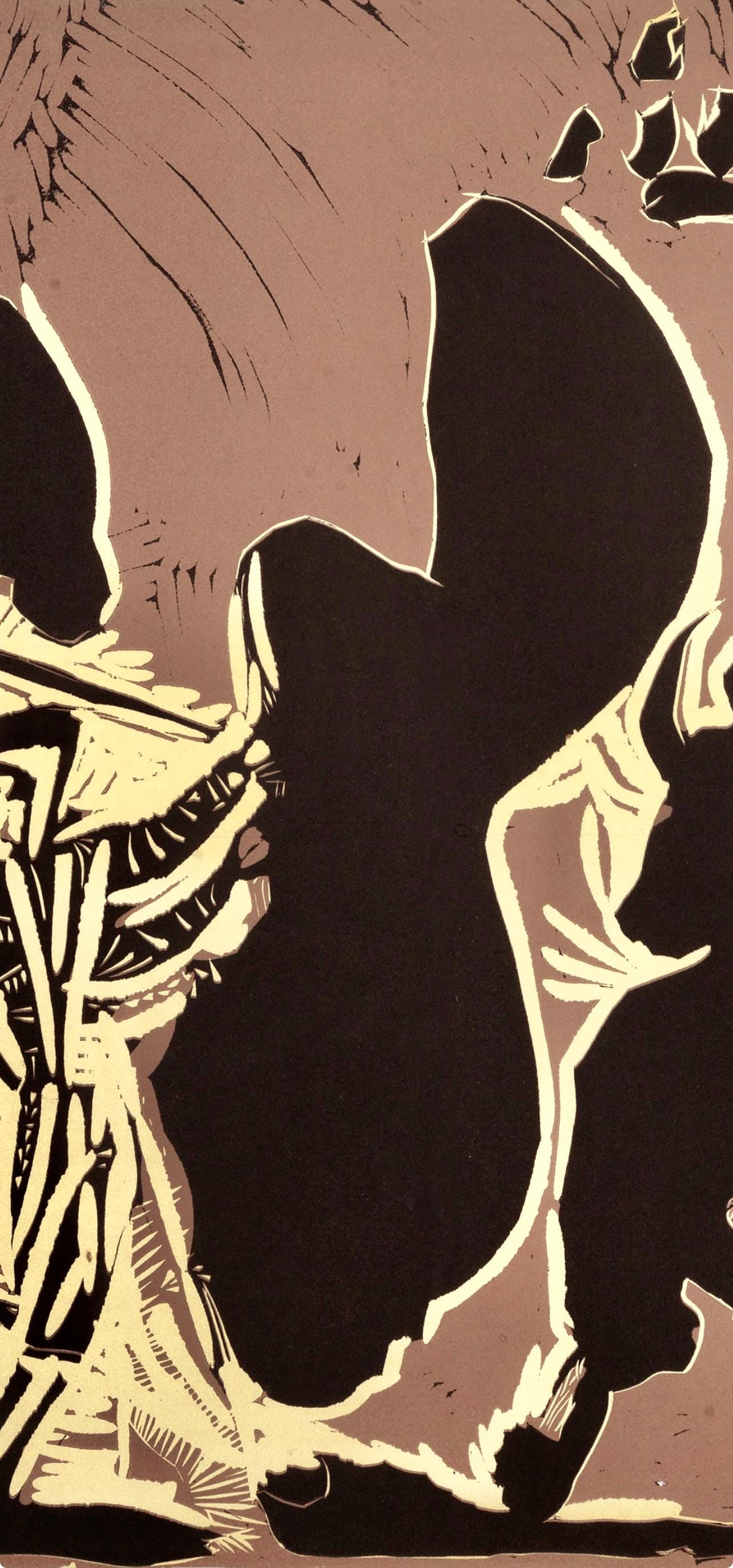 Pablo Picasso, Avant La Pique (Orozco 214), Grabados Al Linleo, Linocut