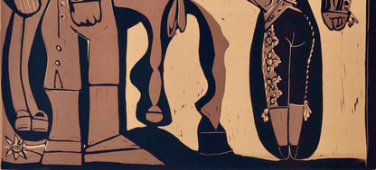 Pablo Picasso, Picador Et Torero (Orozco 214), Grabados Al Linleo, Linocut
