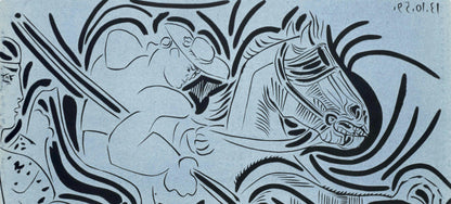 Pablo Picasso, Pique (Orozco 214), Grabados Al Linleo, Linocut