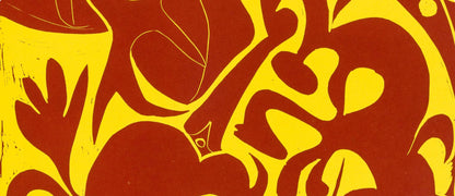Pablo Picasso, Rouge Et Jaune (Orozco 214), Grabados Al Linleo, Linocut