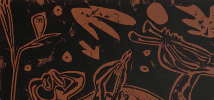 Pablo Picasso, Les Danseurs Au Hibou (Orozco 214), Grabados Al Linleo, Linocut