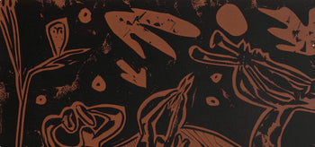 Pablo Picasso, Les Danseurs Au Hibou (Orozco 214), Grabados Al Linleo, Linocut