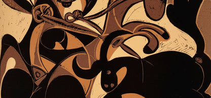 Pablo Picasso, Pique (Orozco 214), Grabados Al Linleo, Linocut