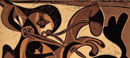 Pablo Picasso, Pique (Orozco 214), Grabados Al Linleo, Linocut