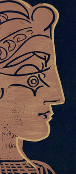 Pablo Picasso, Tte De Femme (Orozco 214), Grabados Al Linleo, Linocut