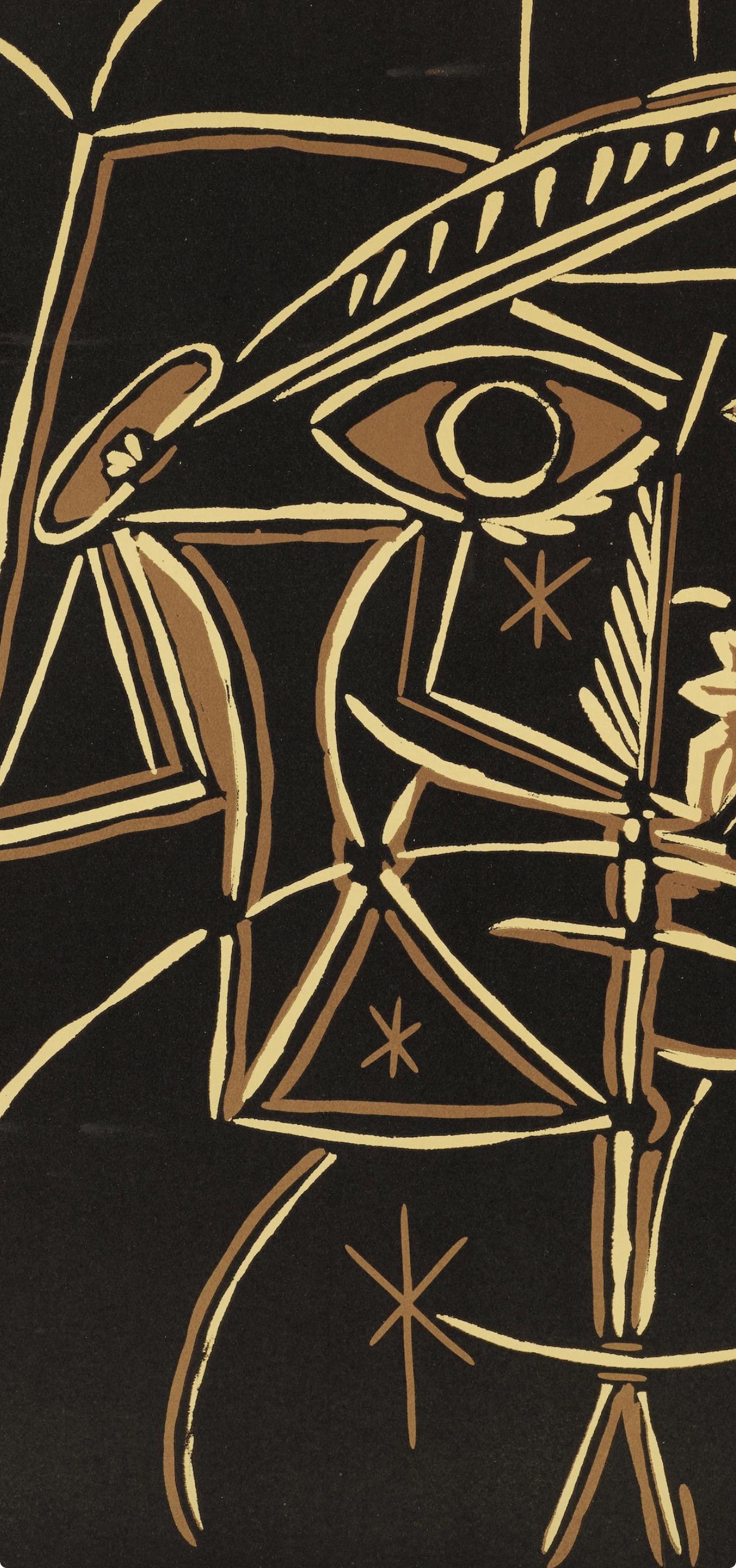 Pablo Picasso, Tte De Femme (Orozco 214), Grabados Al Linleo, Linocut