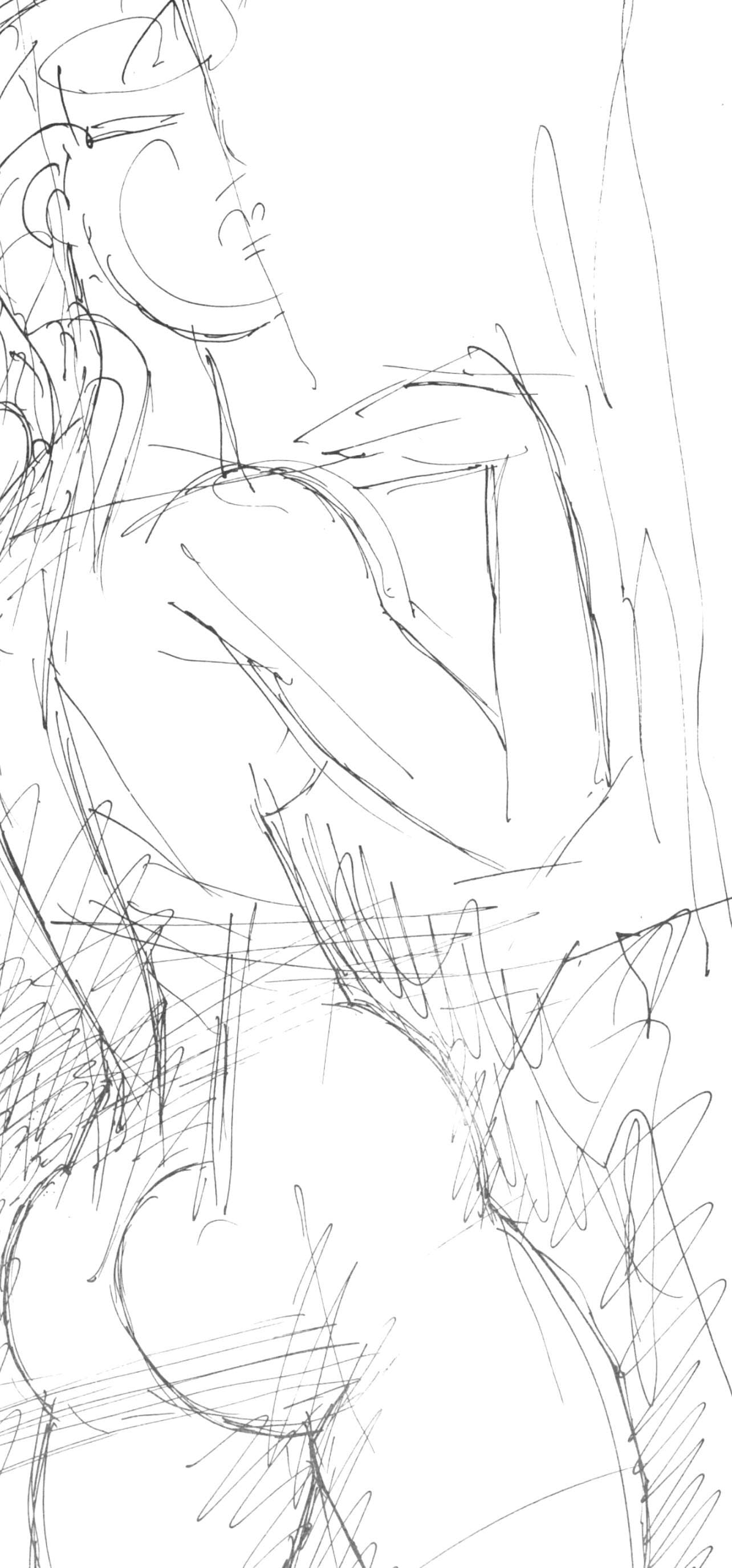 Marcel Gromaire, Composition, Lettre Mon Peintre Raoul Dufy, Lithograph