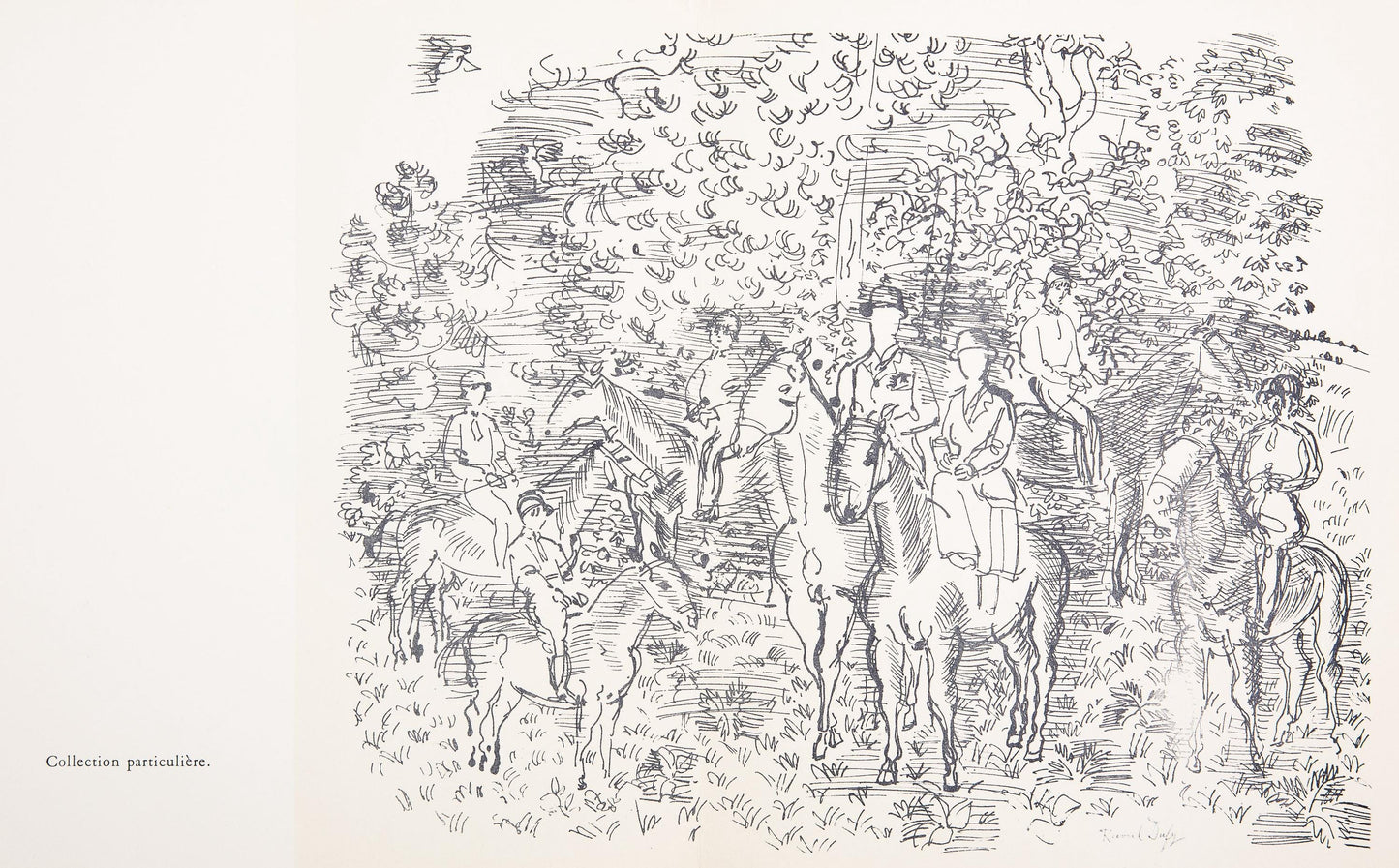 Raoul Dufy, Dessin, Lettre Mon Peintre Raoul Dufy, Lithograph