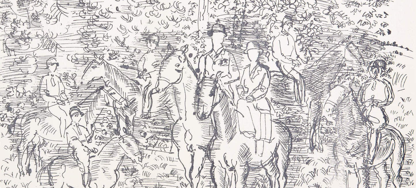 Raoul Dufy, Dessin, Lettre Mon Peintre Raoul Dufy, Lithograph