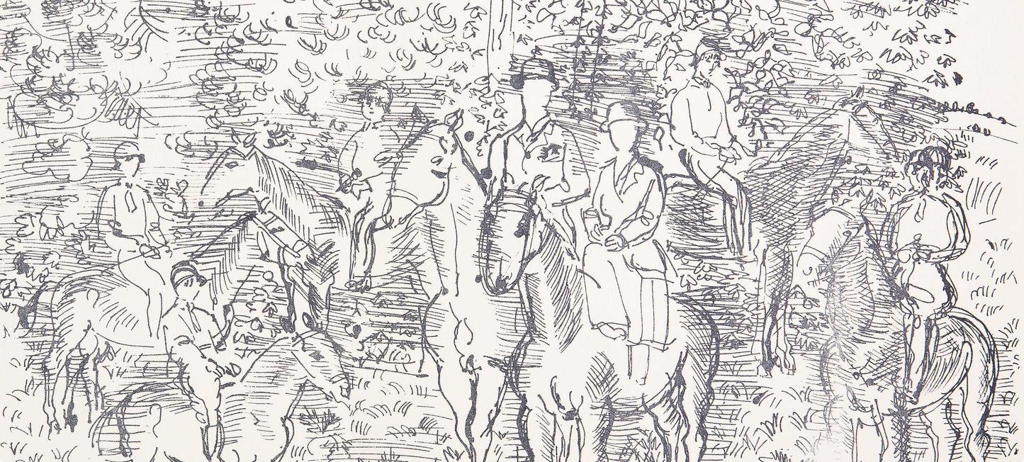 Raoul Dufy, Dessin, Lettre Mon Peintre Raoul Dufy, Lithograph