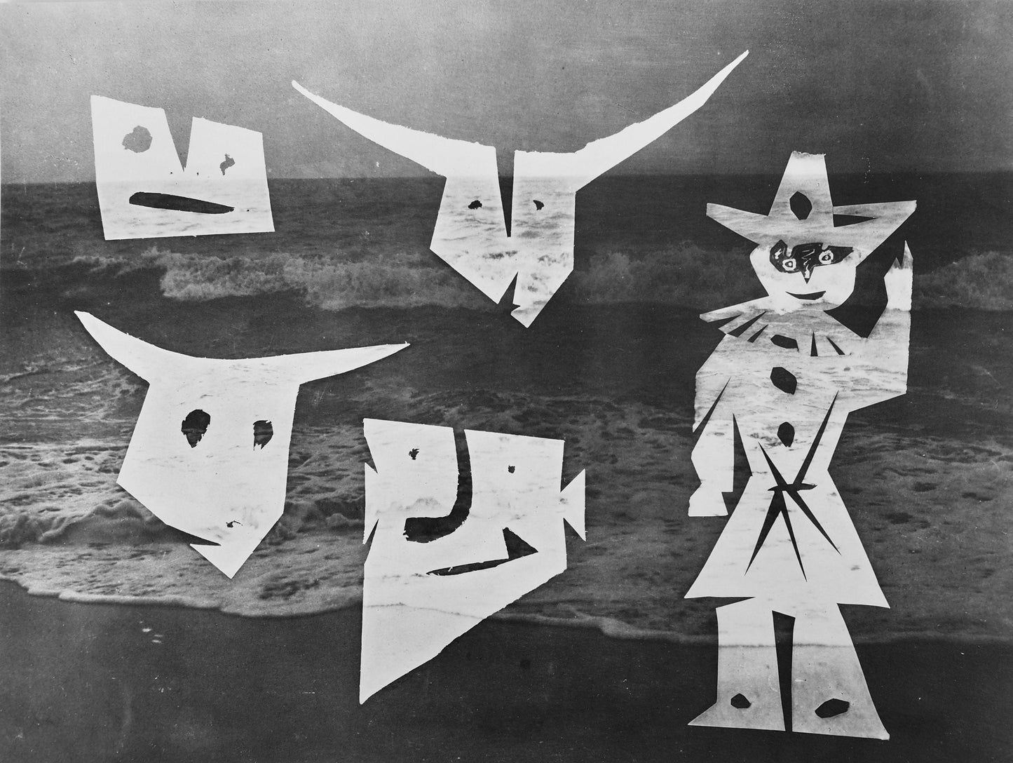 Pablo Picasso, Andr Villers, Le Magicien Aux Toros (Cramer 115), Diurnes, Dcoupages Et