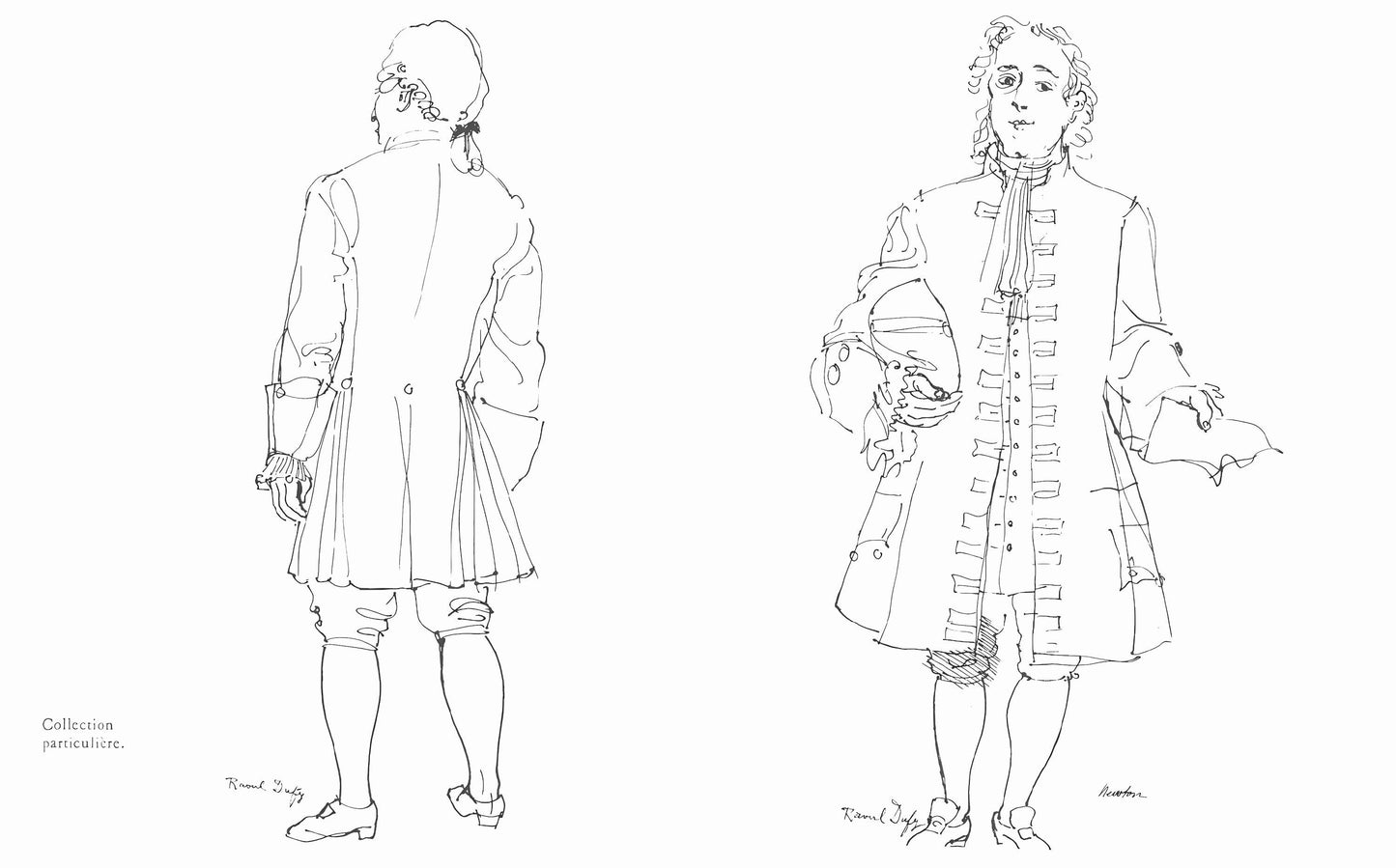 Raoul Dufy, Issac Newton, Lettre Mon Peintre Raoul Dufy, Lithograph