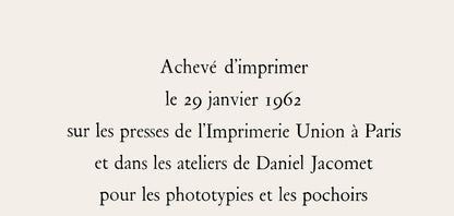 Pablo Picasso, Andr Villers, Urbi (Cramer 115), Diurnes, Dcoupages Et Photographies, Lithograph