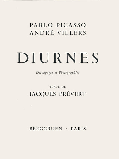 Pablo Picasso, Andr Villers, Un Gnral (Cramer 115), Diurnes, Dcoupages Et Photographies, Lithograph