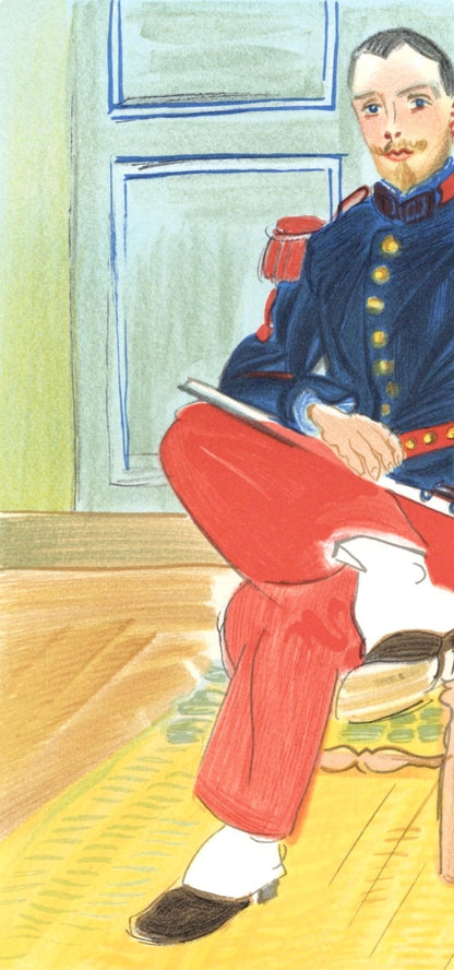 Raoul Dufy, Le Fltiste, Rplique, Lettre Mon Peintre Raoul Dufy, Lithograph