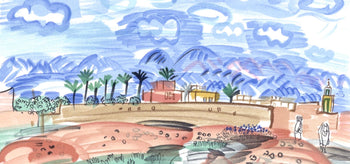 Raoul Dufy, Au Maroc, Lettre Mon Peintre Raoul Dufy, Lithograph